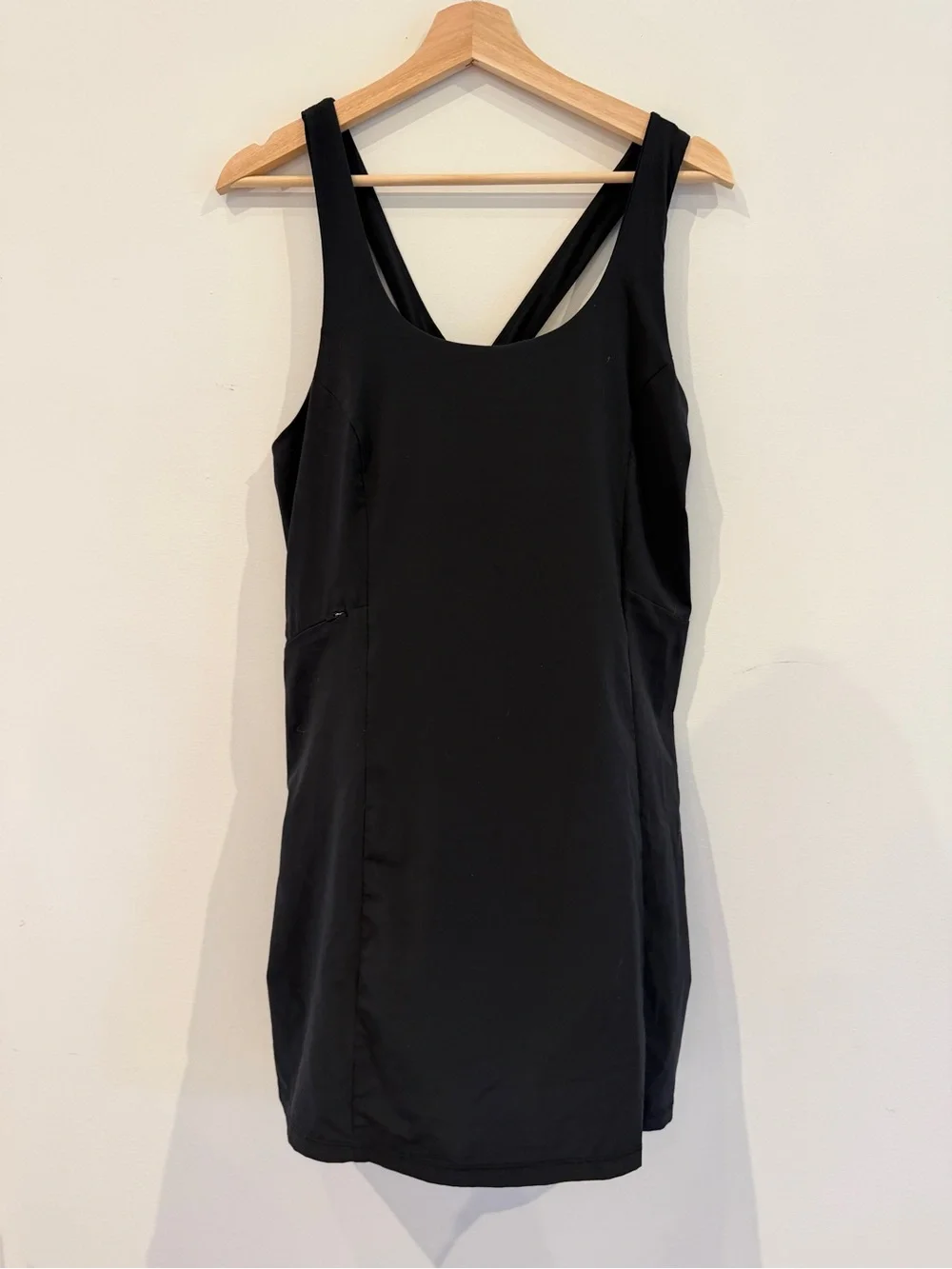 REI Active Pursuits Athletic Dress with built-in shorts and pockets